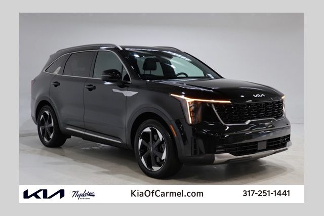 Aurora Black Pearl 2025 Kia Sorento Hybrid SUV / Crossover All-Wheel Drive 6-Speed Automatic