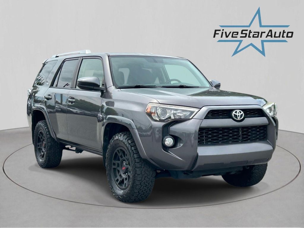 Magnetic Gray Metallic 2017 Toyota 4Runner SUV / Crossover Four-Wheel Drive 5-Speed Automatic Overdrive