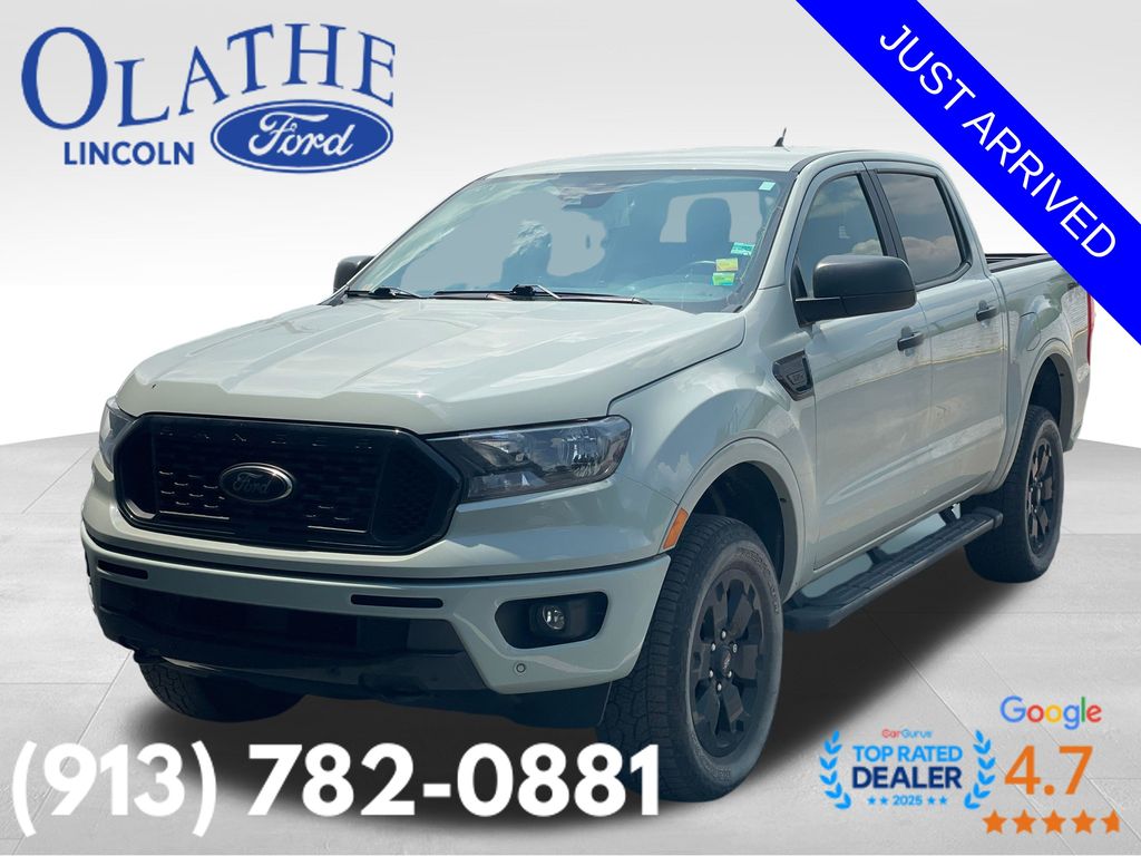 Cactus Gray 2023 Ford Ranger Pickup Truck Four-Wheel Drive Automatic