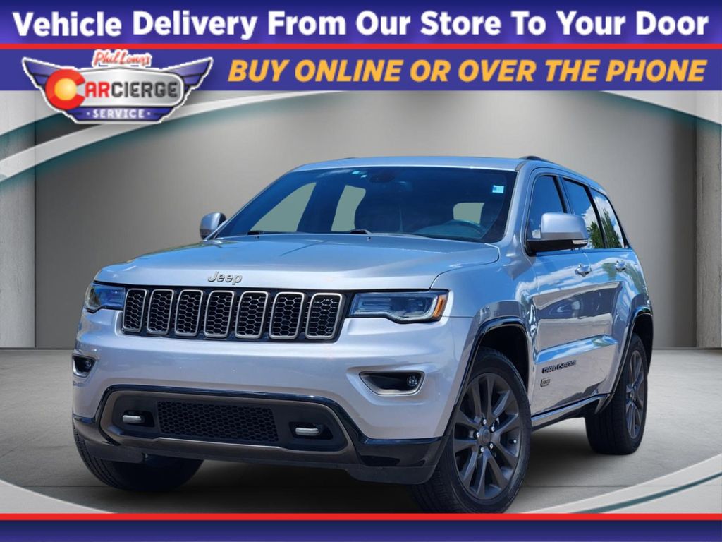 Billet Silver Metallic Clearcoat 2016 Jeep Grand Cherokee SUV / Crossover 4X2 8-Speed Automatic