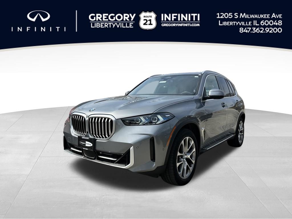 Skyscraper Gray Metallic 2025 BMW X5 SUV / Crossover All-Wheel Drive 8-Speed Automatic