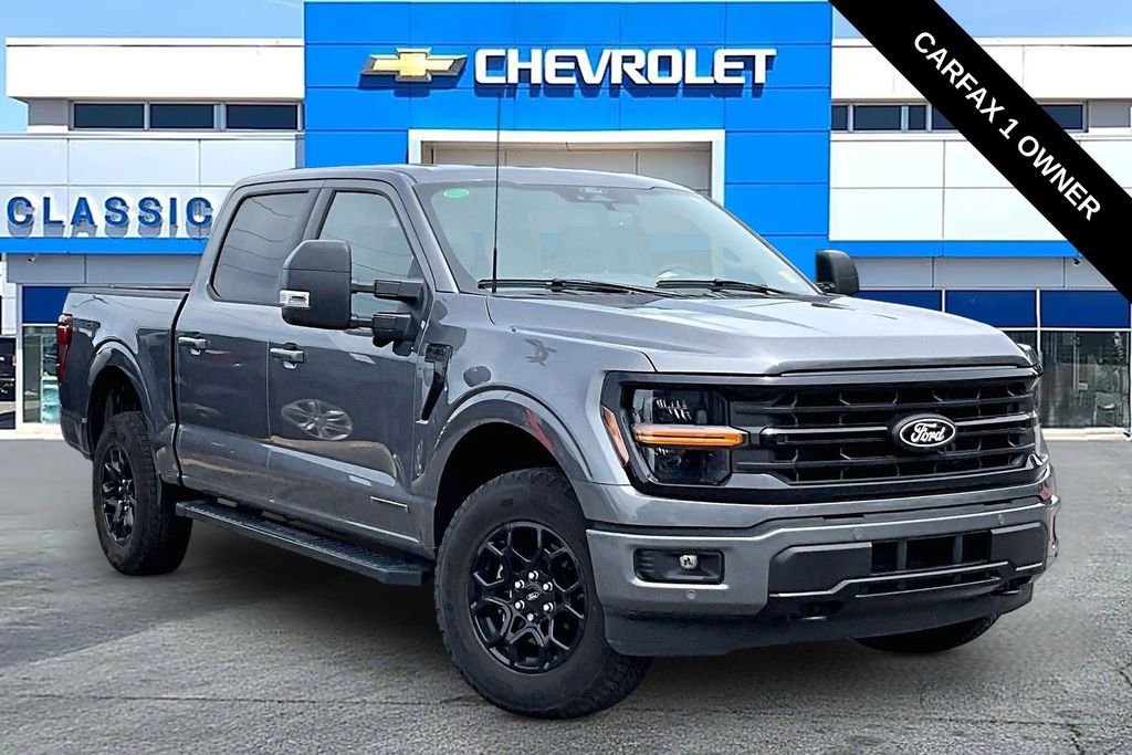Gray Metallic 2025 Ford F-150 Pickup Truck Four-Wheel Drive Automatic