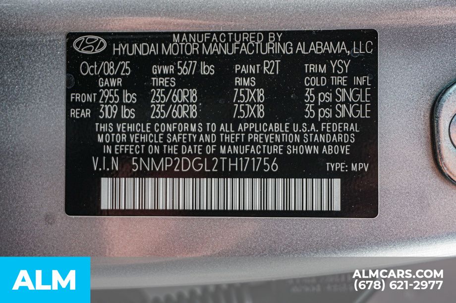 Used 2026 Silver Hyundai SEL image 58