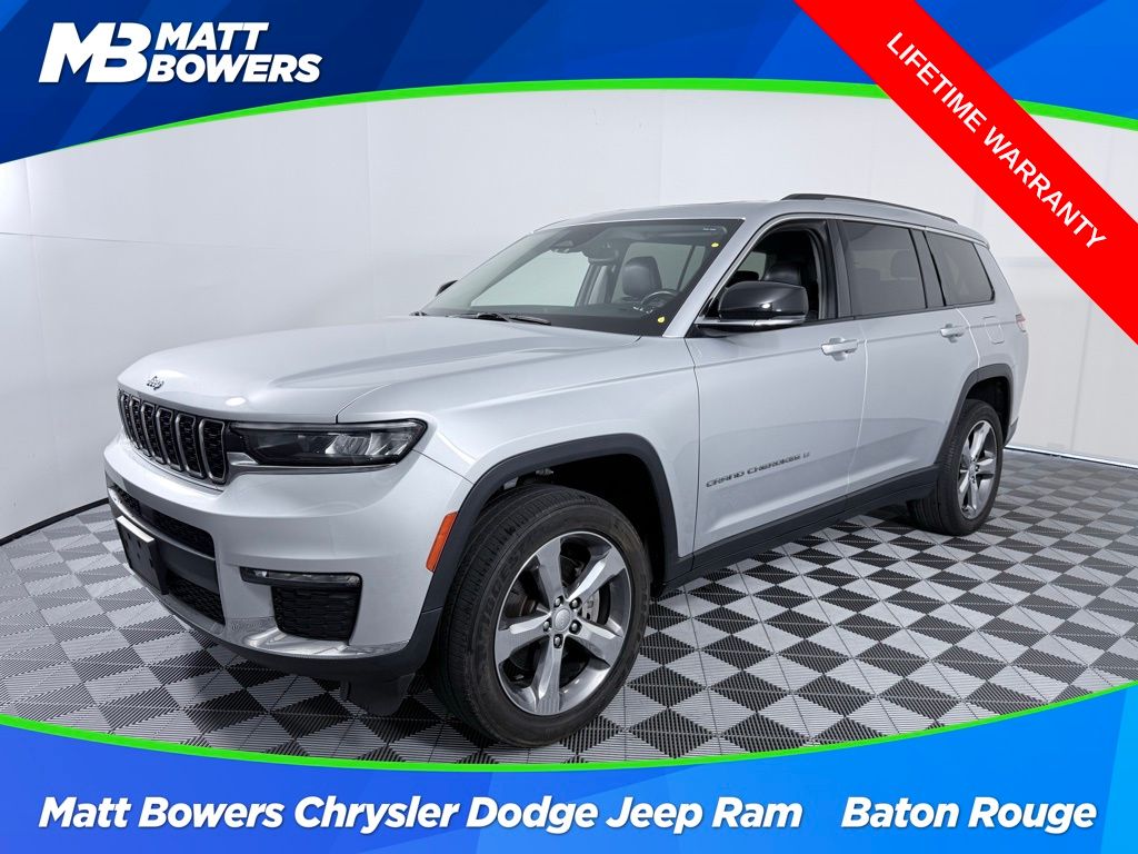 Silver Zynith 2022 Jeep Grand Cherokee L Limited 4WD SUV / Crossover Four-Wheel Drive 8-Speed Automatic