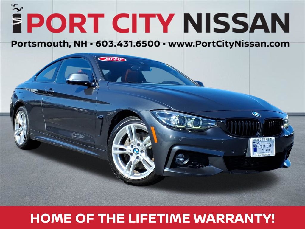Gray (Mineral Grey Metallic) 2020 BMW 4 Series 430i xDrive Coupe AWD Coupe All-Wheel Drive 8-Speed Automatic