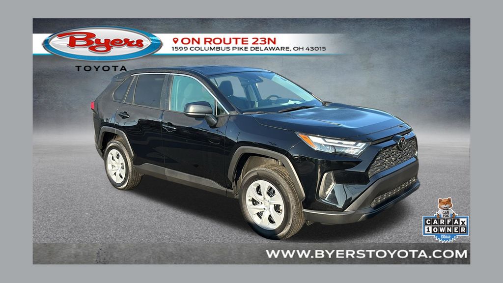 Midnight Black Metallic 2025 Toyota RAV4 SUV / Crossover All-Wheel Drive 8-Speed Automatic
