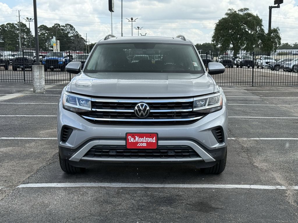 2023 Volkswagen Atlas 3.6L V6 SE w/Technology Silver at North Houston Mitsubishi