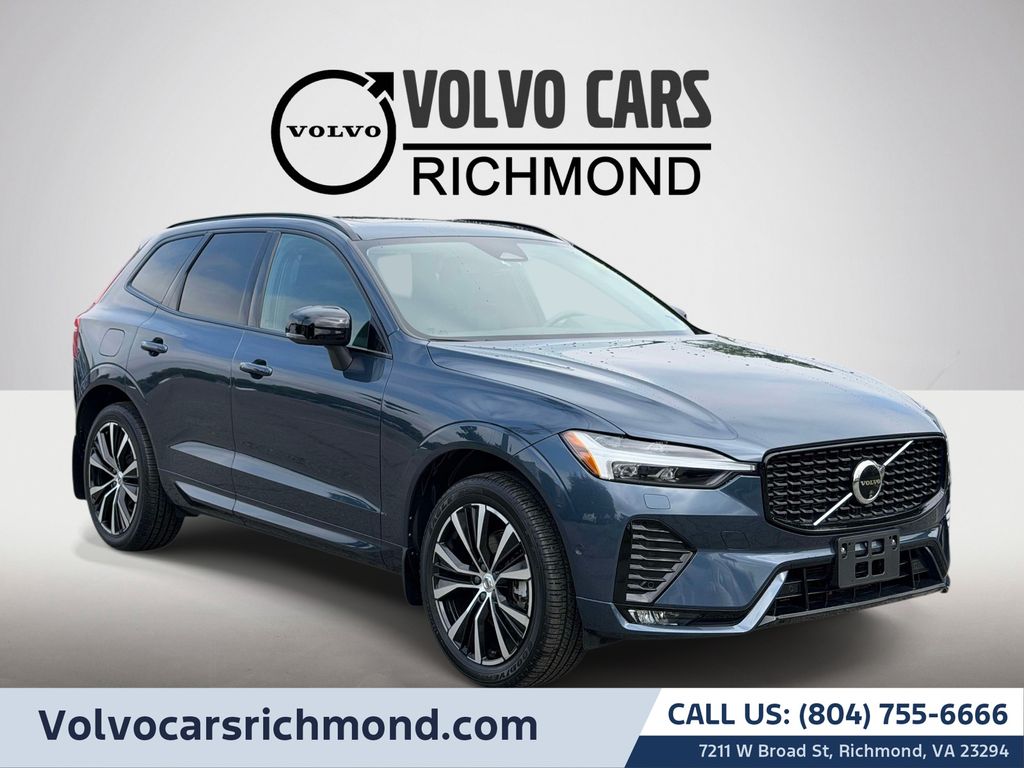 Denim Blue Metallic 2024 Volvo XC60 SUV / Crossover All-Wheel Drive Automatic