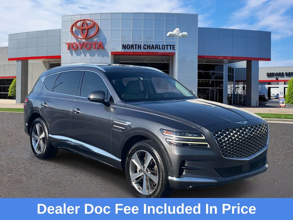 Himalayan Gray 2021 Genesis GV80 SUV / Crossover Rear-Wheel Drive 8-Speed Automatic