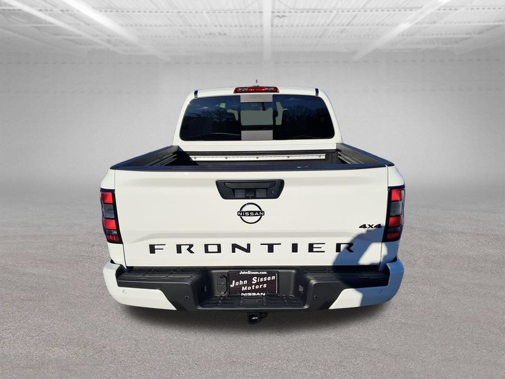 2026 Nissan Frontier SV White at John Sisson Motors