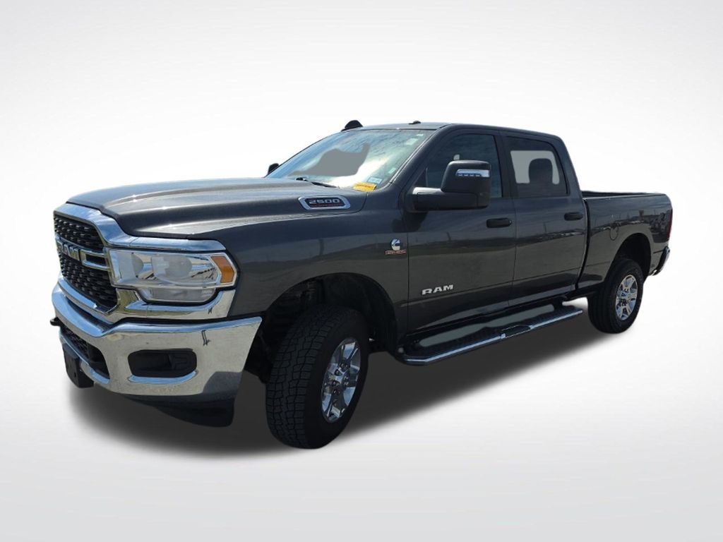 Gray (Granite Crystal Metallic Clearcoat) 2024 RAM 2500 Pickup Truck Four-Wheel Drive 6-Speed Automatic