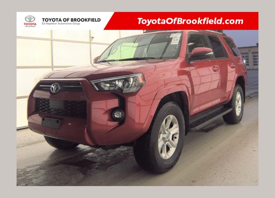 Barcelona Red Metallic 2024 Toyota 4Runner SR5 Premium 4WD SUV / Crossover Four-Wheel Drive 5-Speed Automatic