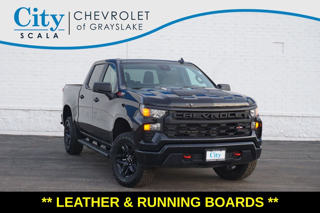 Black 2026 Chevrolet Silverado 1500 Pickup Truck Four-Wheel Drive 8-Speed Automatic