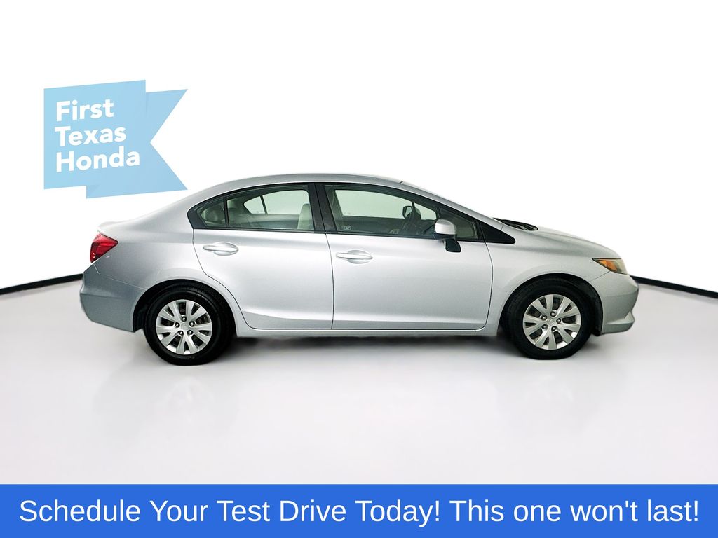 Used Car 2012 Honda Civic  Lx For Sale Under $12,000 In Austin, Texas