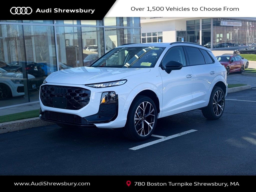 Glacier White 2026 Audi Q3 quattro S Line TFSI SUV / Crossover All-Wheel Drive 7-Speed Automatic