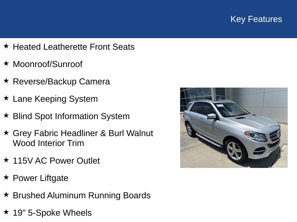 2016 Mercedes-Benz GLE GLE 350