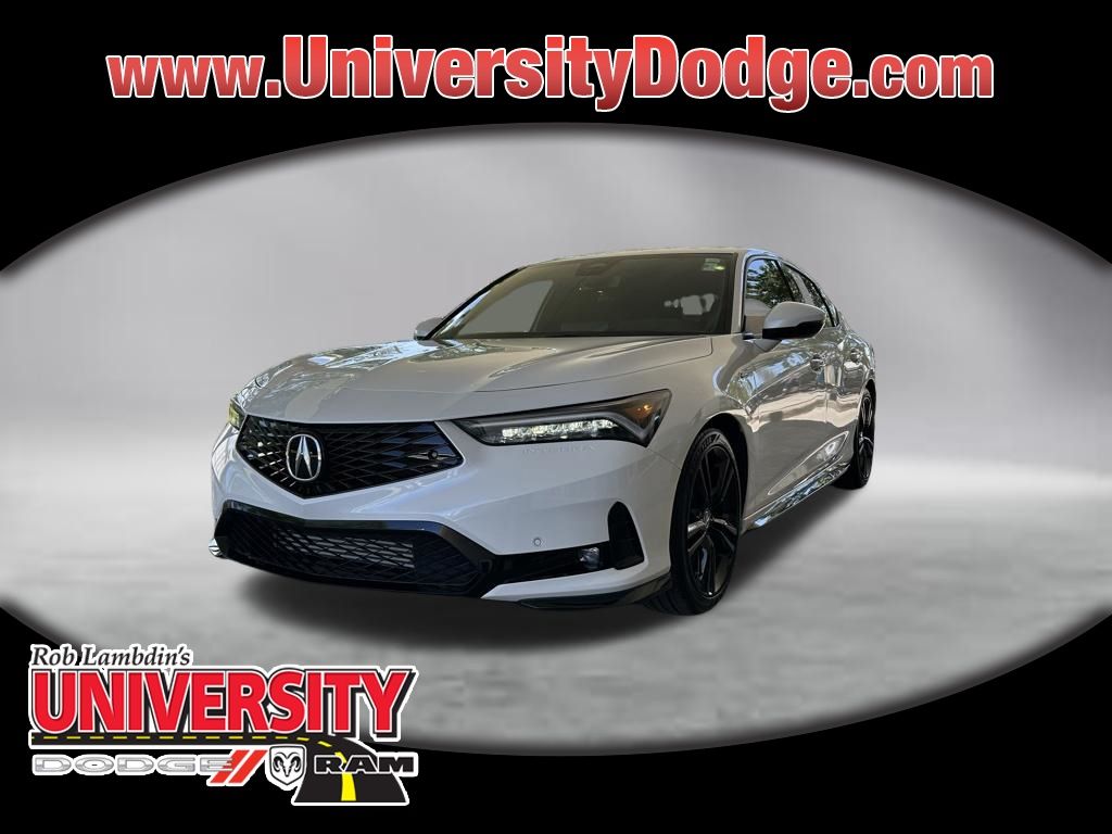 Gray 2026 Acura Integra Sedan Front-Wheel Drive Continuously Variable Transmission