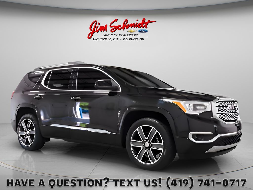 Black (Ebony Twilight Metallic) 2017 GMC Acadia SUV / Crossover Front-Wheel Drive 6-Speed Automatic