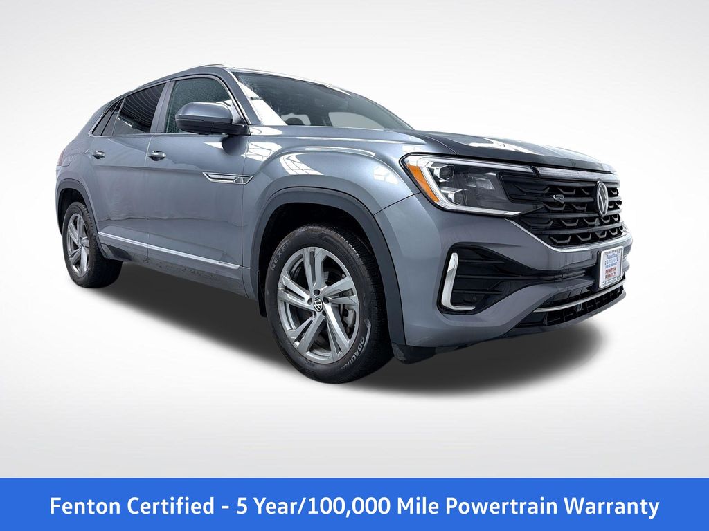 Gray 2024 Volkswagen Atlas Cross Sport SUV / Crossover All-Wheel Drive 8-Speed Automatic