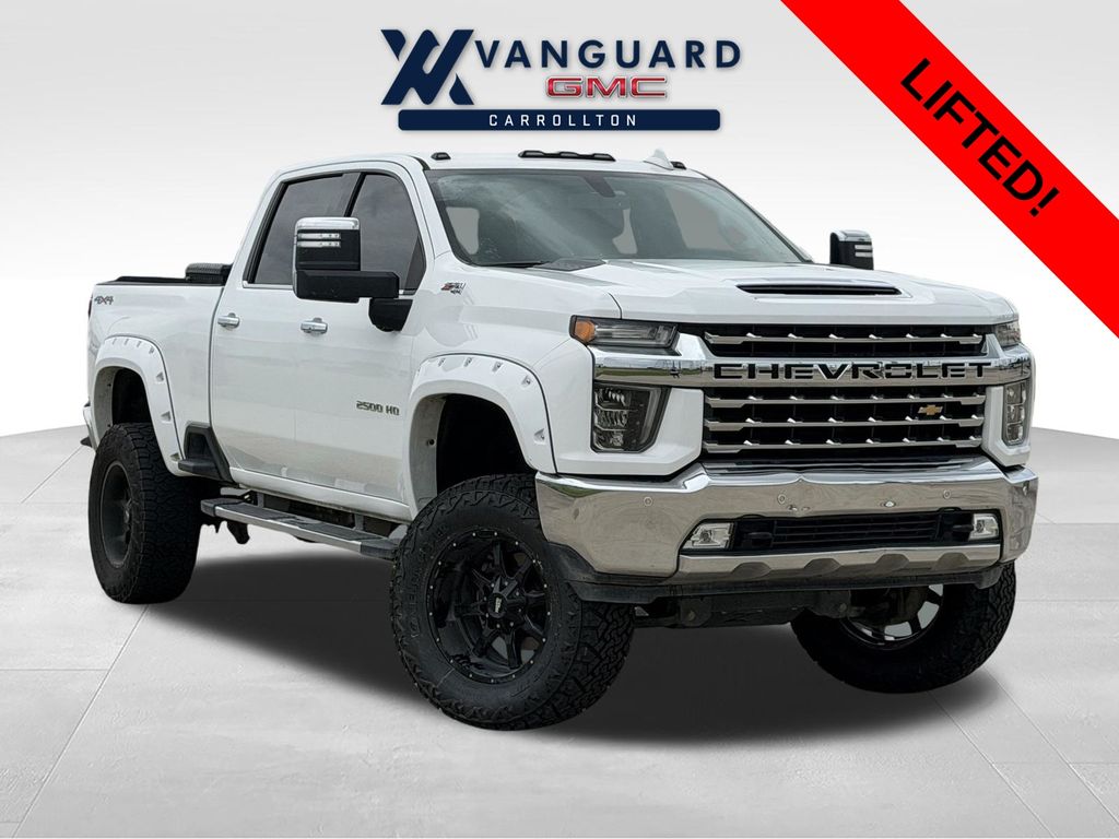 Summit White 2021 Chevrolet Silverado 2500HD Pickup Truck Four-Wheel Drive 6-Speed Automatic