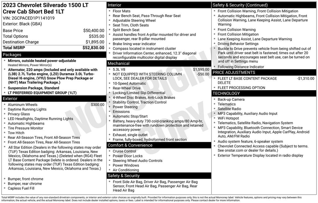 Used Car 2023 Chevrolet Silverado 1500  Lt For Sale Under $30,000 In Austin, Texas