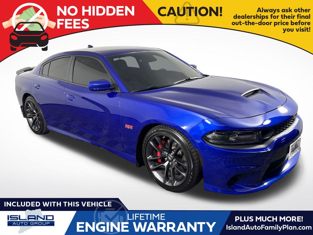 Indigo Blue 2021 Dodge Charger Sedan Rear-Wheel Drive 8-Speed Automatic