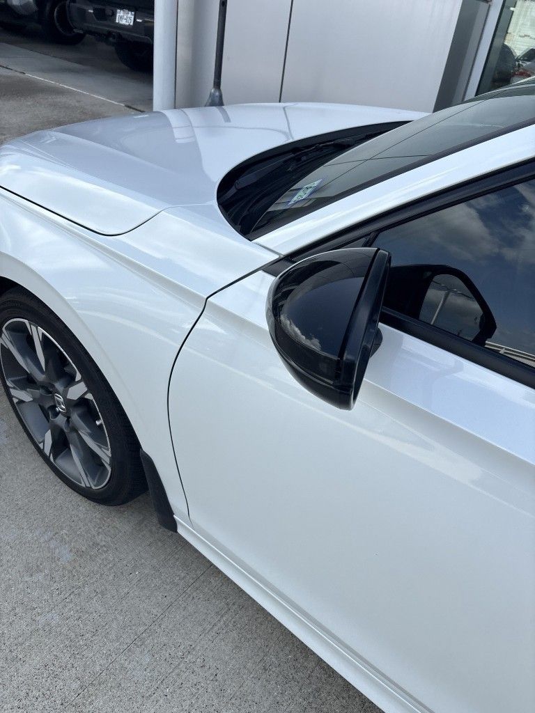 2025 Honda Civic Hybrid Sport Touring White at Classic Elite Chevrolet Sugar Land