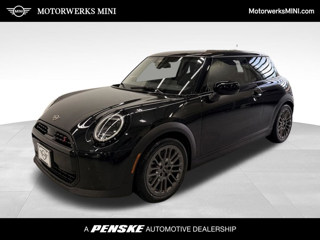 Midnight Black 2025 MINI Cooper Hatchback 7-Speed Automatic