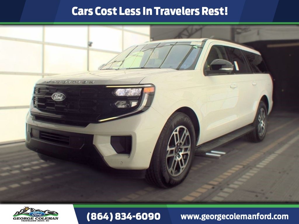 Star White Metallic Tri-Coat 2025 Ford Expedition SUV / Crossover 4X2 Automatic