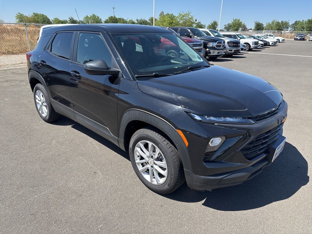 Mosaic Black Metallic 2024 Chevrolet Trailblazer LS AWD SUV / Crossover Four-Wheel Drive 9-Speed Automatic