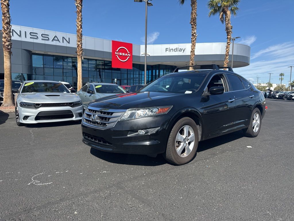 Black 2012 Honda Crosstour EX V6 SUV / Crossover Front-Wheel Drive 5-Speed Automatic