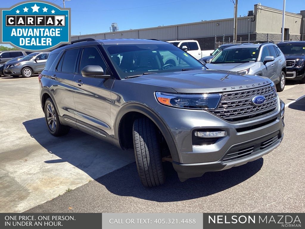 Used 2021 Gray Ford XLT image 3