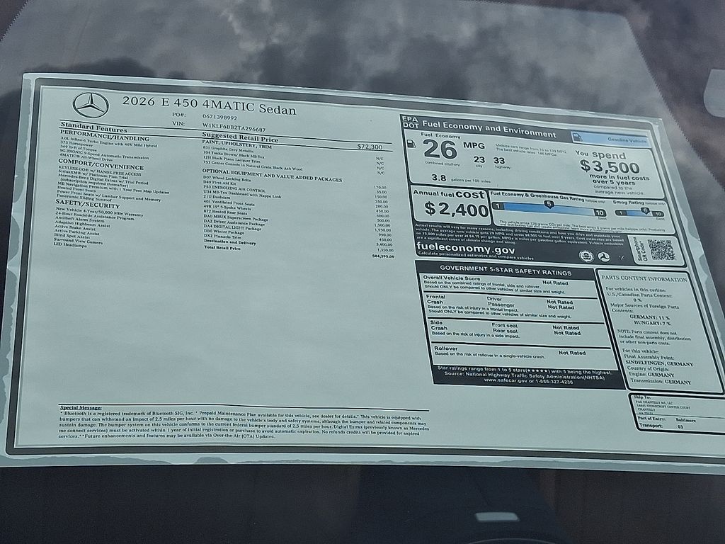Thumbnail: 2026 Mercedes-Benz E-Class - 19