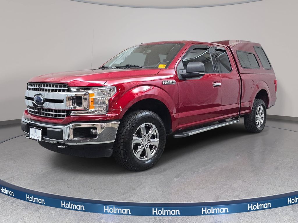 Ruby Red 2018 Ford F-150 Pickup Truck Four-Wheel Drive Automatic