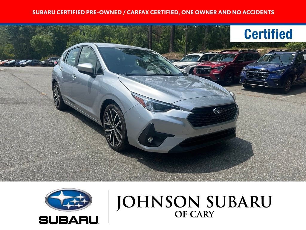 Ice Silver Metallic 2025 Subaru Impreza Wagon All-Wheel Drive Continuously Variable Transmission