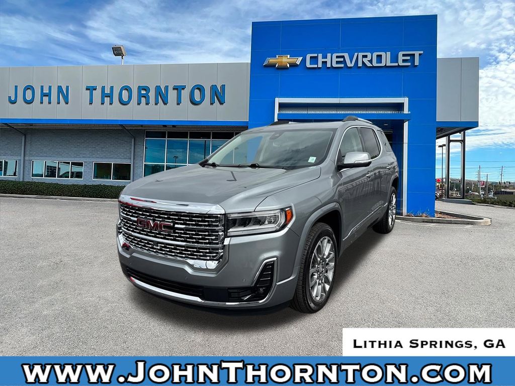 Sterling Metallic 2023 GMC Acadia Denali FWD SUV / Crossover Front-Wheel Drive 9-Speed Automatic