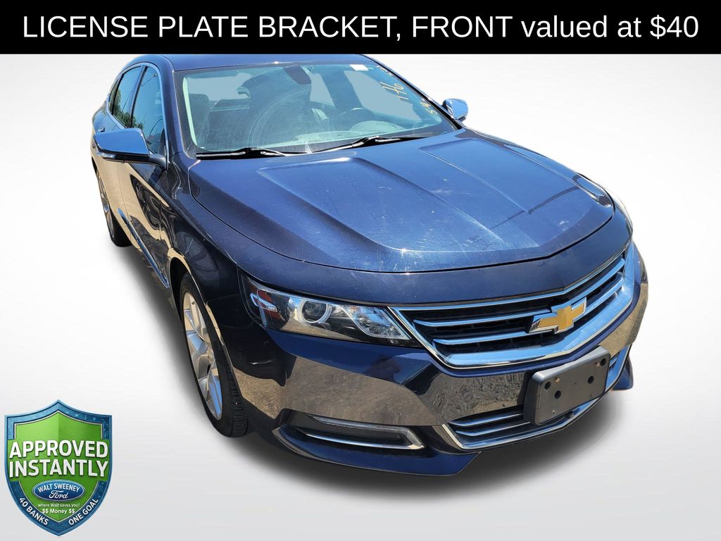Blue Velvet Metallic 2018 Chevrolet Impala Sedan Front-Wheel Drive 6-Speed Automatic Overdrive