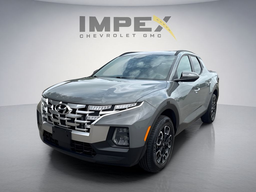 Hampton Gray 2023 Hyundai Santa Cruz Pickup Truck All-Wheel Drive Automatic