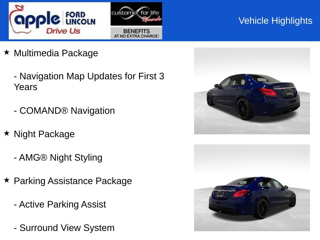 2019 Mercedes-Benz AMG C 63 S