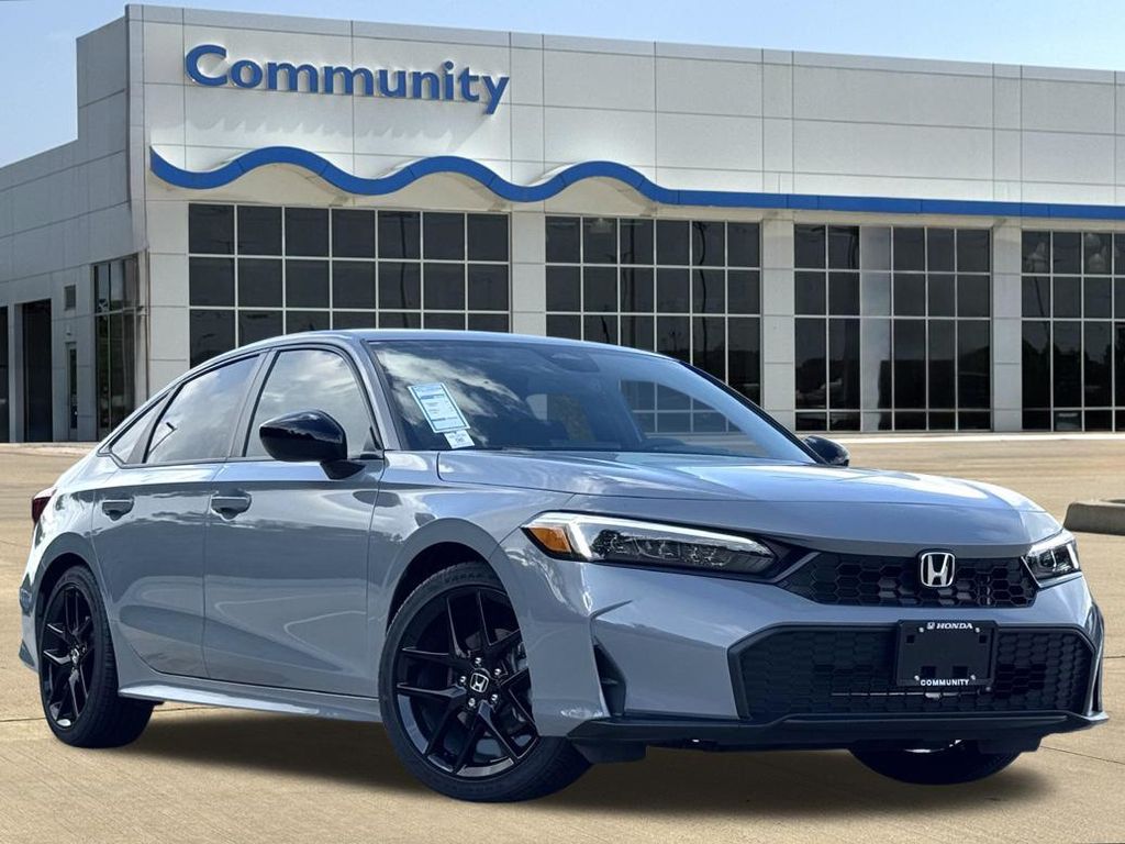 2026 Honda Civic Sport Gray at Community Honda