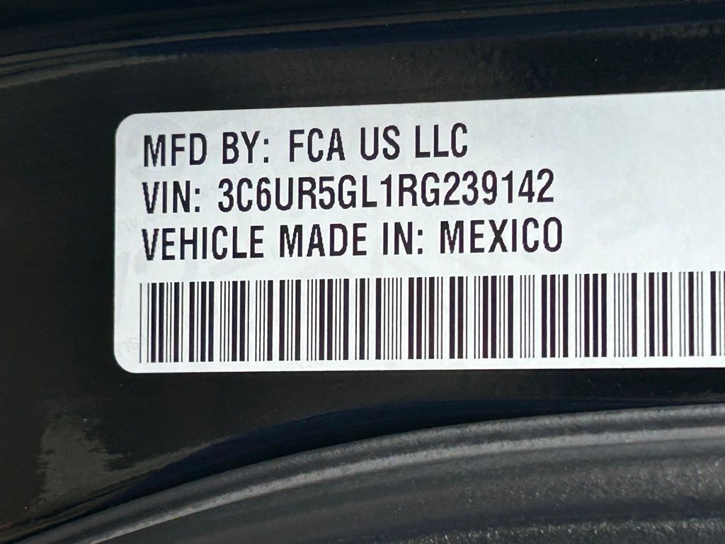 Used 2024 Diamond Black Crystal Pearlcoat Ram Longhorn image 69