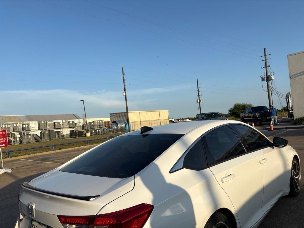 2021 Honda Accord Sport White at Legacy Ford