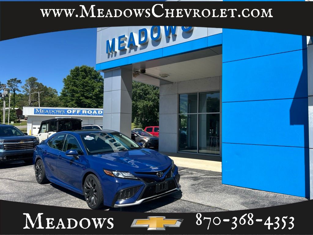 Reservoir Blue 2024 Toyota Camry Sedan Front-Wheel Drive 8-Speed Automatic