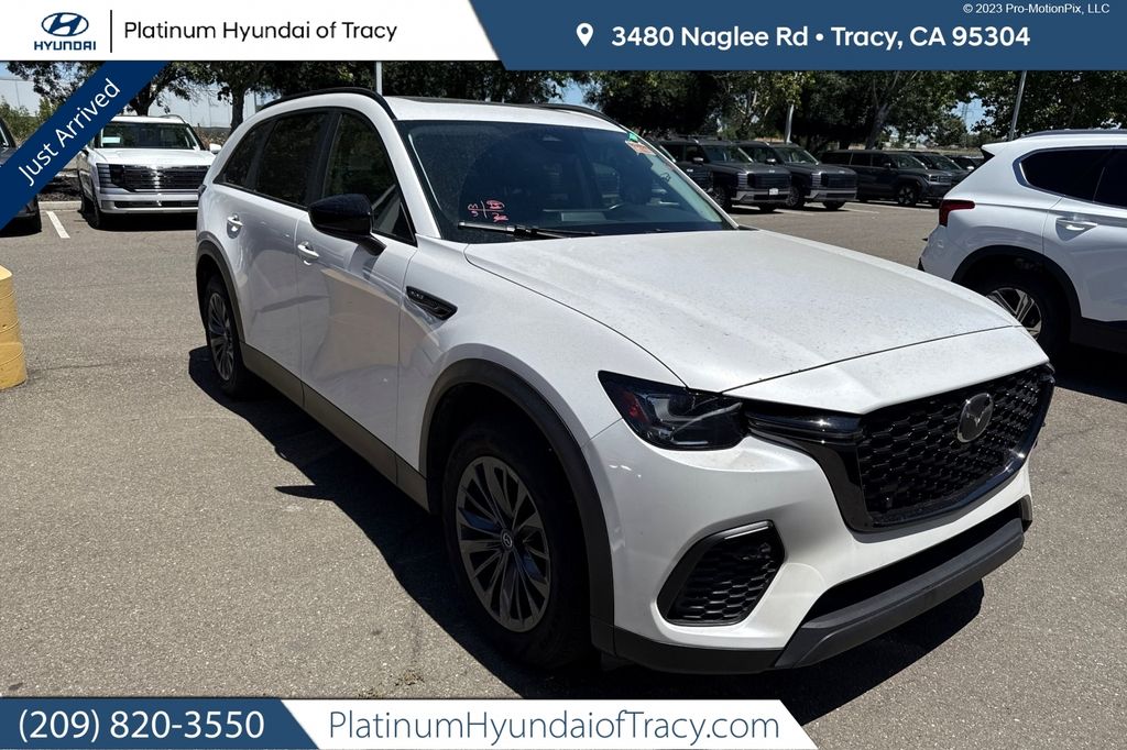 Rhodium White Premium 2025 Mazda CX-70 3.3 Turbo Preferred AWD SUV / Crossover All-Wheel Drive 8-Speed Automatic