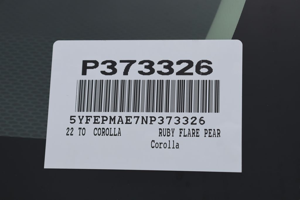 2022 Toyota Corolla LE 7