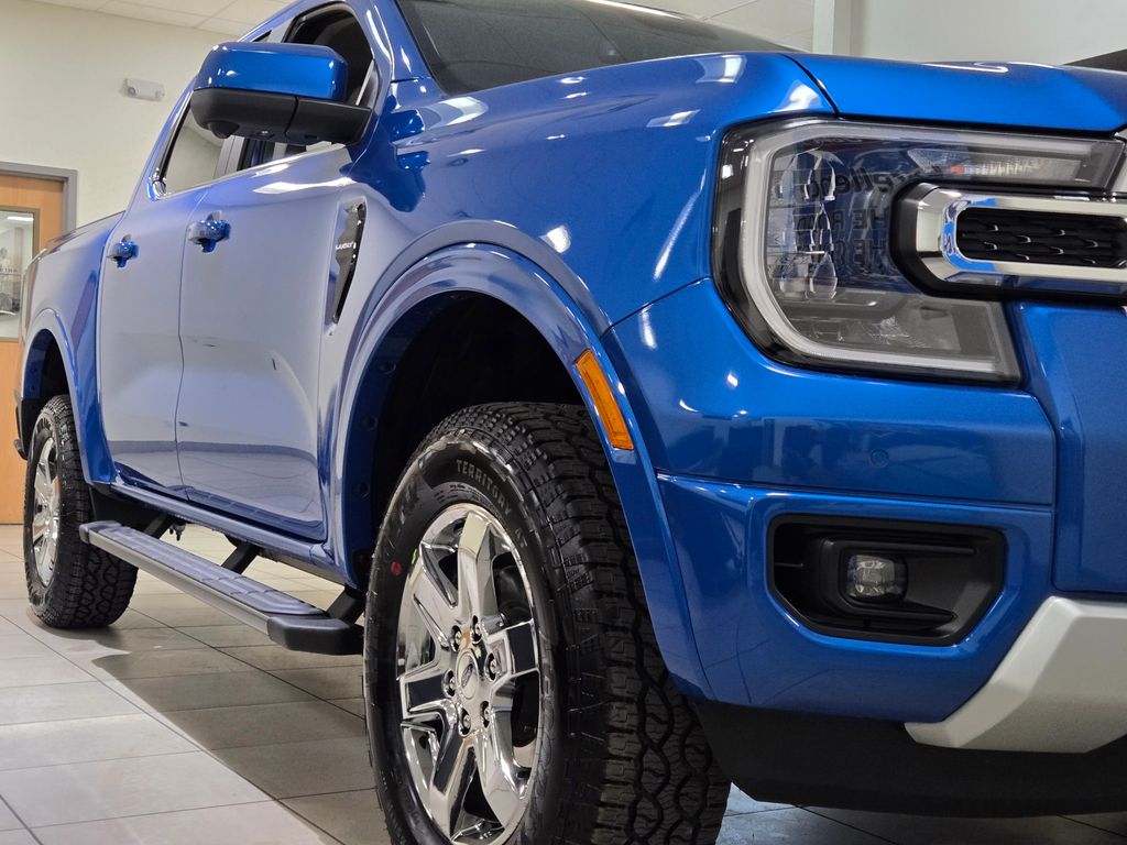 Velocity Blue Metallic 2026 Ford Ranger Pickup Truck Four-Wheel Drive Automatic