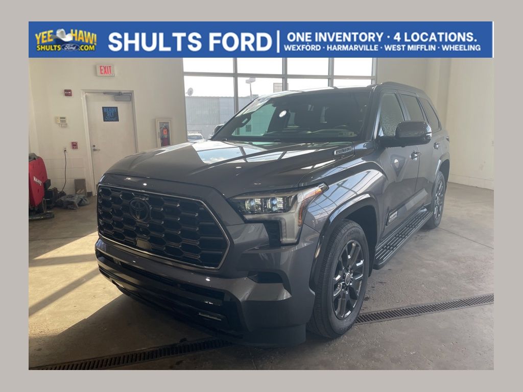 Magnetic Gray Metallic 2024 Toyota Sequoia SUV / Crossover Four-Wheel Drive Automatic