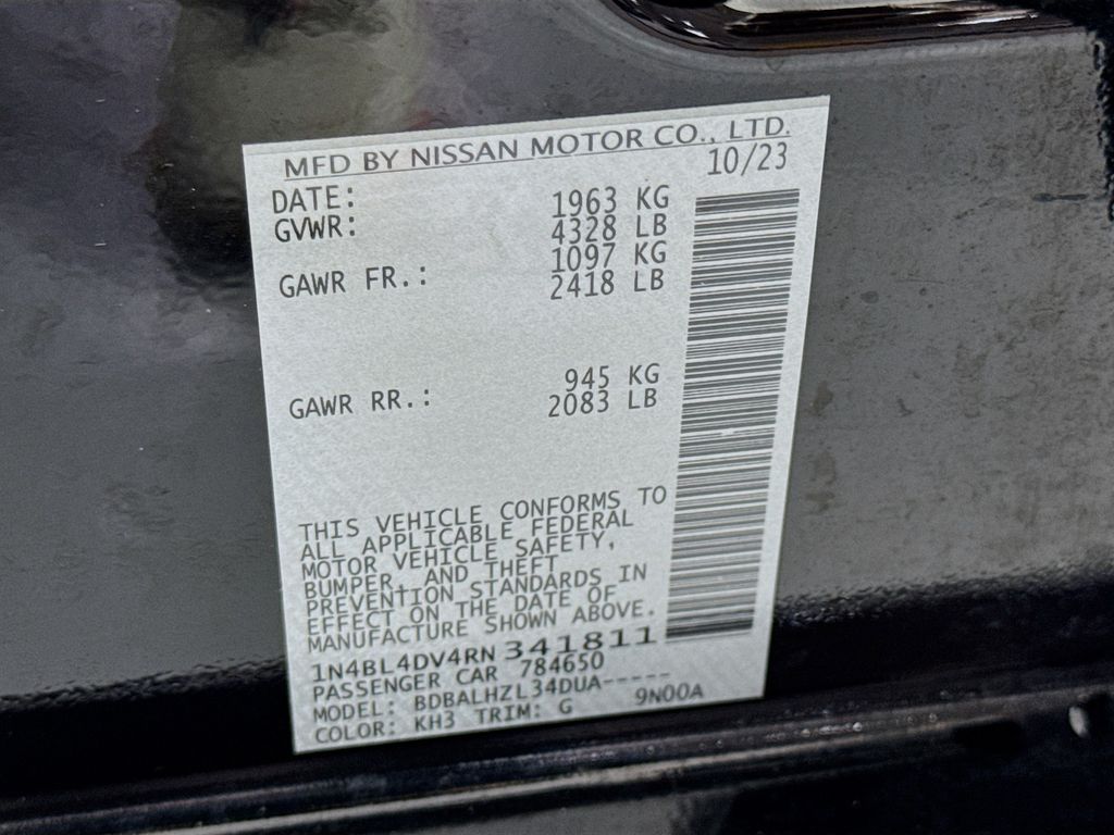 Used Car 2024 Nissan Altima  2.5 Sv For Sale Under $20,000 In Austin, Texas