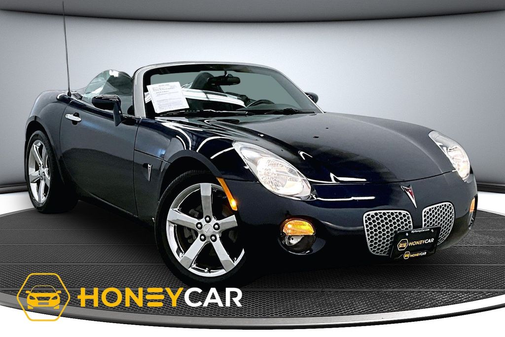 Deep (Dark Blue Metallic) 2006 Pontiac Solstice Convertible Rear-Wheel Drive 5-Speed Manual