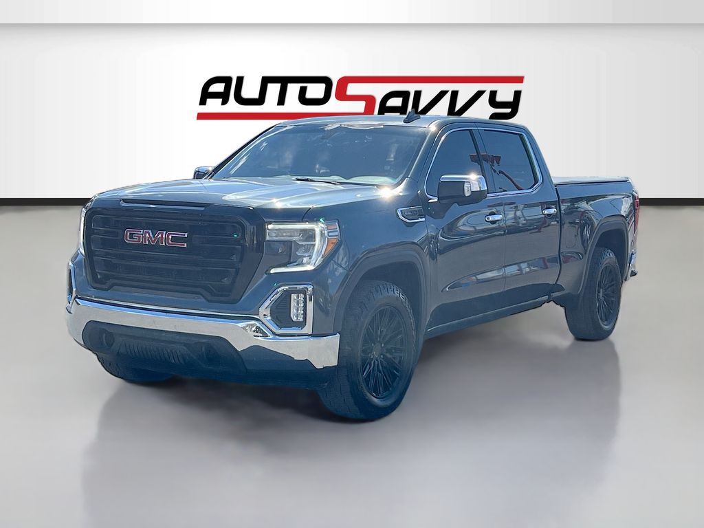 Used 2021 Blue GMC SLT image 3